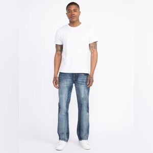🌙 B120 Warehouse One Relaxed straight Classic Blue Men's Jeans